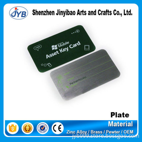 cheap price custom design metal laser cutting engraving tag labels